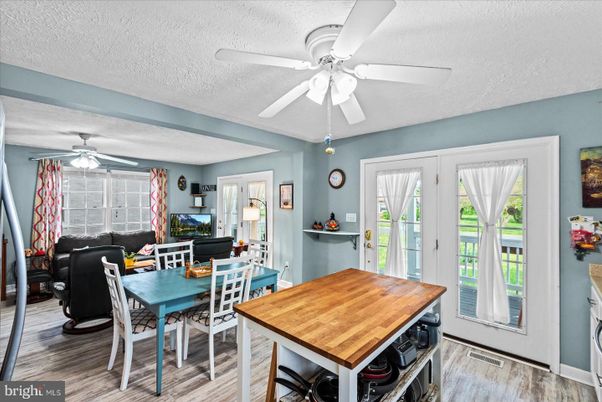 Dining room, Interior, Wood Texture Flooring