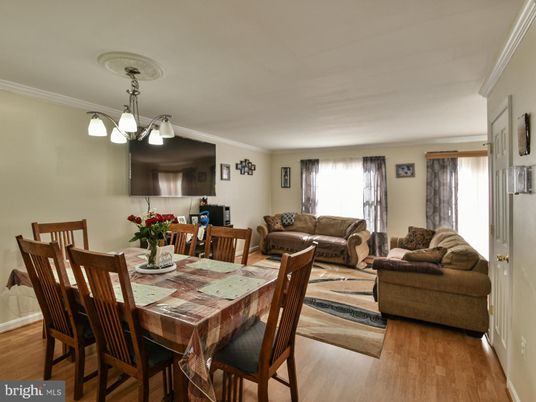 Dining room, Interior, Living room, Pendant Lights, Wood Texture Flooring