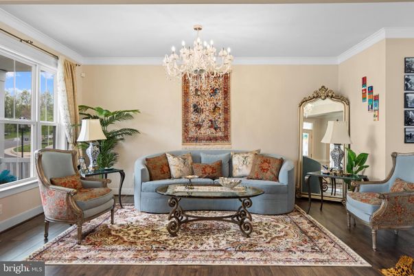 Chandelier, Interior, Living room, Wood Texture Flooring