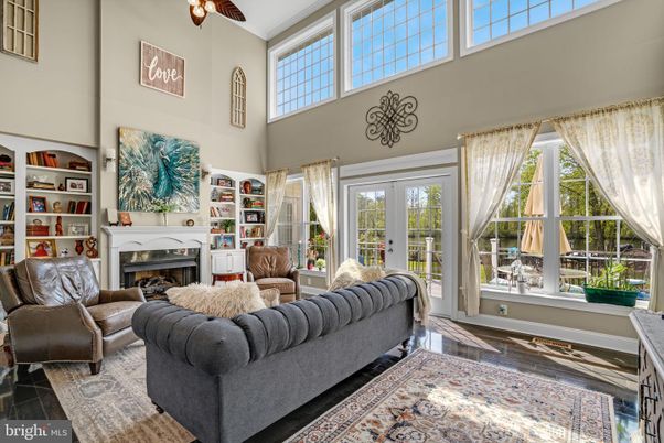 Fireplace, Interior, Living room, Wood Texture Flooring
