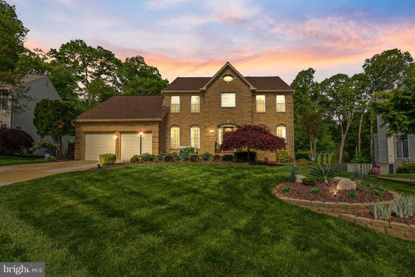 Attached, Backyard, Exterior, Facade, Brick Facade, French Provincial