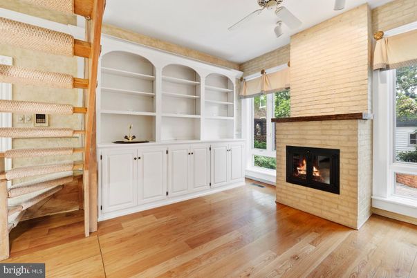 Fireplace, Interior, Wood Texture Flooring