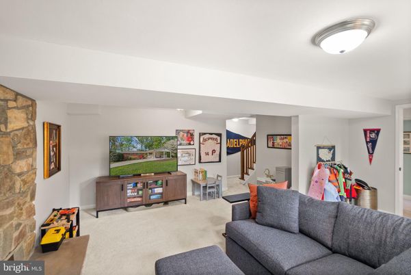 Interior, Living room, Stone Walls