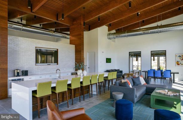Dining room, Interior, Kitchen, Living room, Pendant Lights, Stainless Steel Appliances, Wooden Beams, Wooden Ceilings
