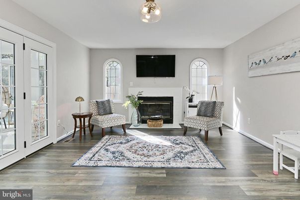 Fireplace, Interior, Wood Texture Flooring