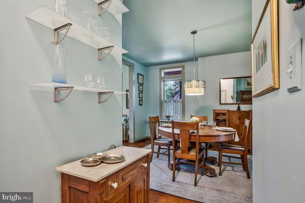 Dining room, Interior, Pendant Lights