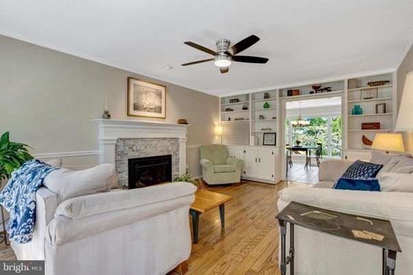 Dining room, Fireplace, Interior, Living room, Wood Texture Flooring