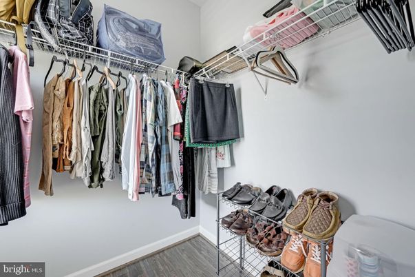 Interior, Walk-in Closets, Wood Texture Flooring