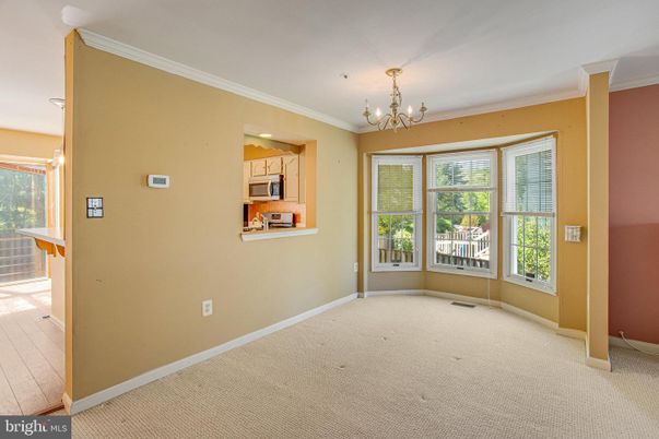 Chandelier, Empty room, Interior, Kitchen