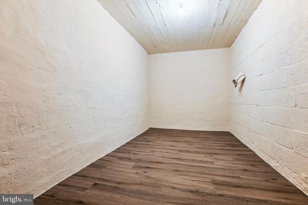 Empty room, Interior, Stone Walls, Wood Texture Flooring