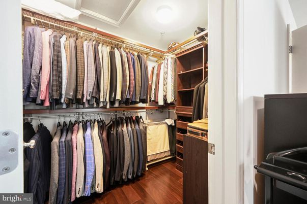 Interior, Walk-in Closets, Wood Texture Flooring