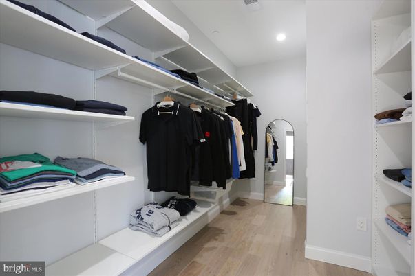 Interior, Recessed Lighting, Walk-in Closets, Wood Texture Flooring