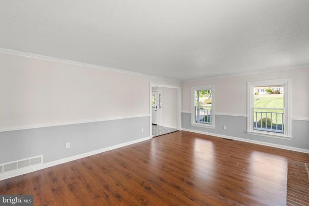 Empty room, Interior, Wood Texture Flooring