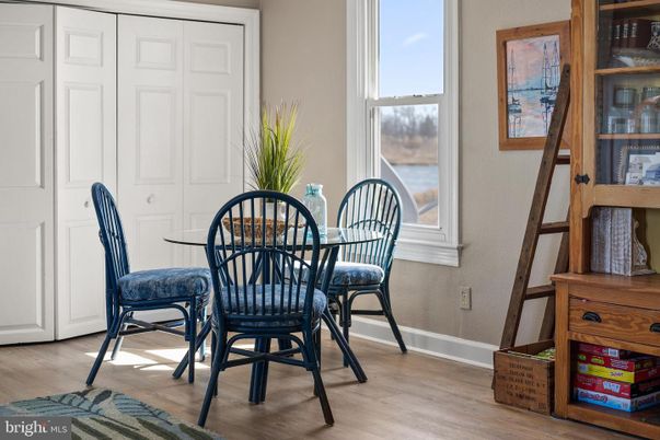 Dining room, Interior, Wood Texture Flooring