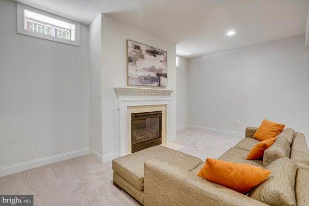 Fireplace, Interior, Living room, Recessed Lighting