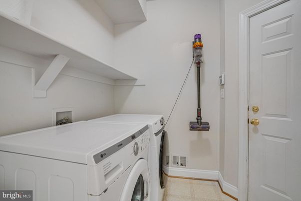 Interior, Washer