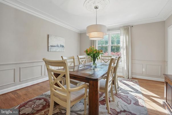 Dining room, Interior, Wood Texture Flooring