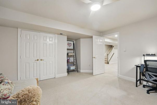 Home Office, Interior, Recessed Lighting
