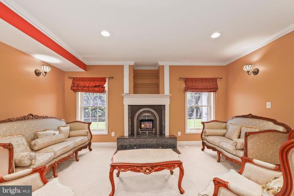 Fireplace, Interior, Living room, Recessed Lighting