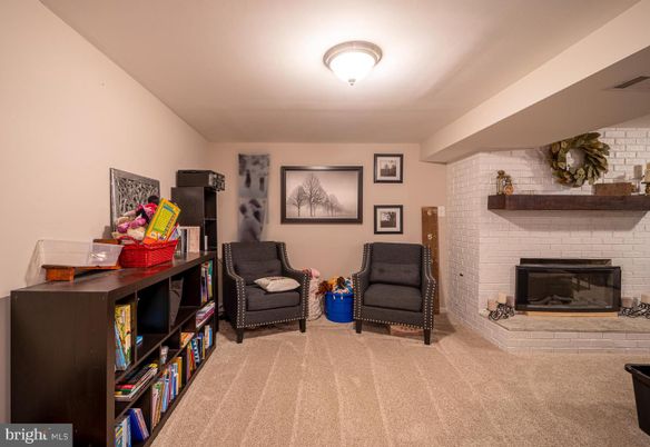 Fireplace, Interior, Stone Walls