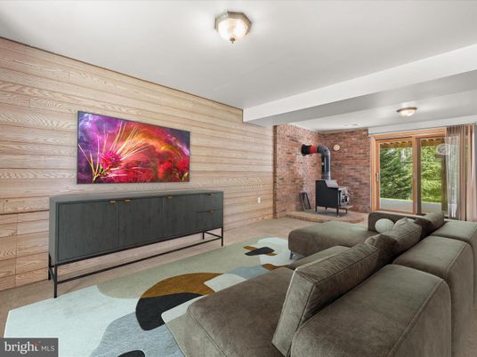 Interior, Living room, Stone Walls, Wooden Walls