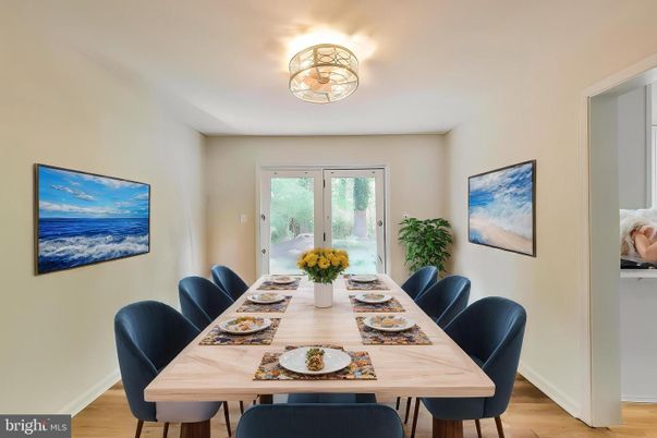 Dining room, Interior, Wood Texture Flooring