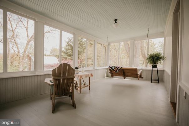 Interior, Sun Room, Wood Texture Flooring