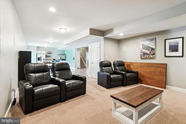 Home Theatre Room, Interior, Kitchen, Living room, Recessed Lighting