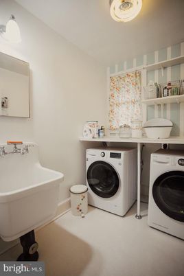 Interior, Washer