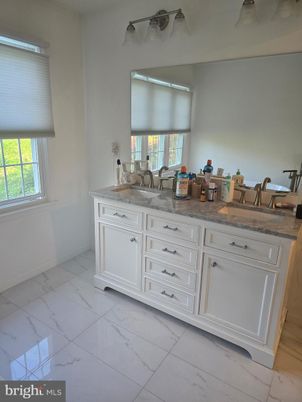 Bathroom, Dual Sink Vanities, Interior, Marble