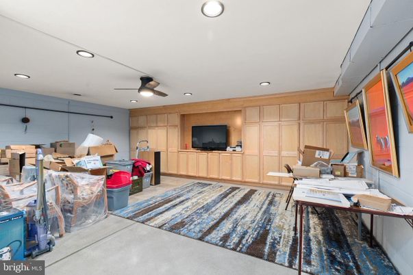 Home Office, Interior, Recessed Lighting