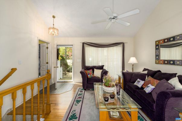 Interior, Living room, Pendant Lights, Wood Texture Flooring