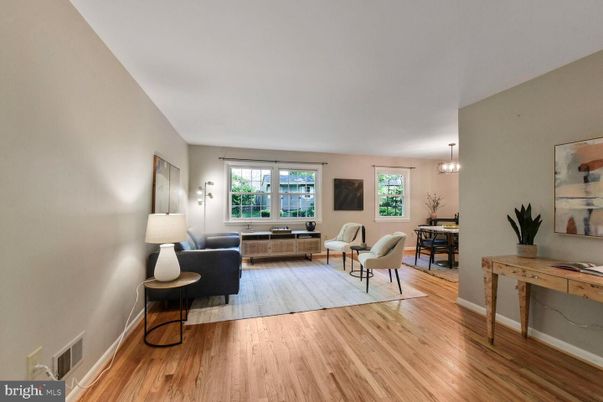 Dining room, Interior, Living room, Pendant Lights, Wood Texture Flooring