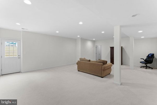 Home Office, Interior, Living room, Recessed Lighting