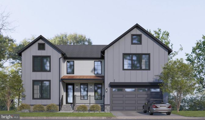 Attached, Exterior, Facade, Farmhouse