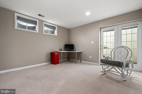 Home Office, Interior, Recessed Lighting