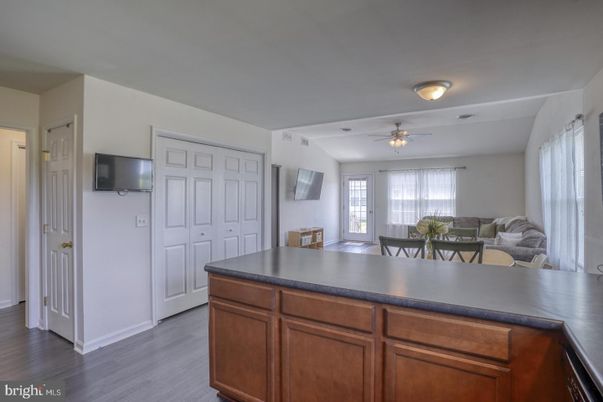 Dining room, Interior, Wood Texture Flooring
