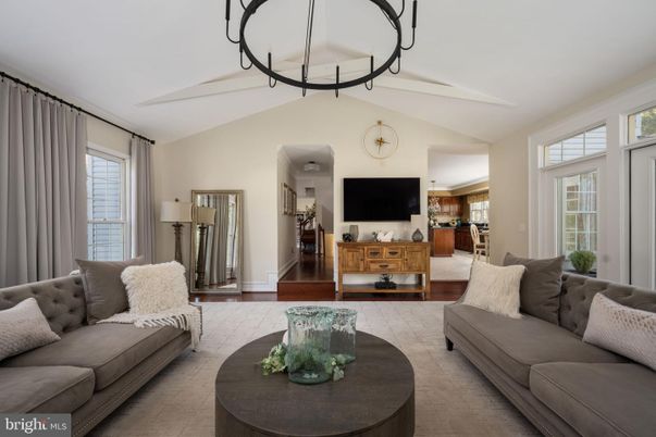 Chandelier, Interior, Living room, Wood Texture Flooring