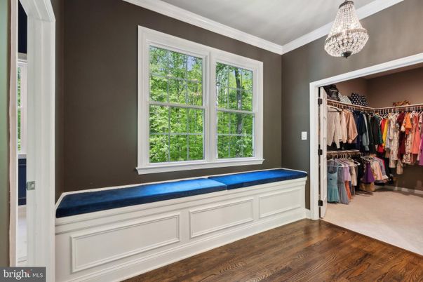 Interior, Walk-in Closets, Wood Texture Flooring