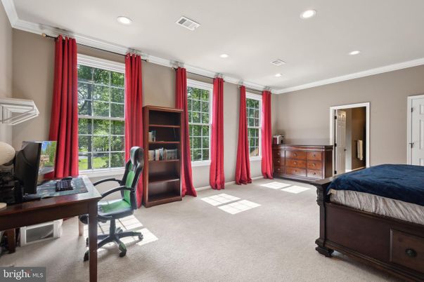 Bedroom, Home Office, Interior, Recessed Lighting