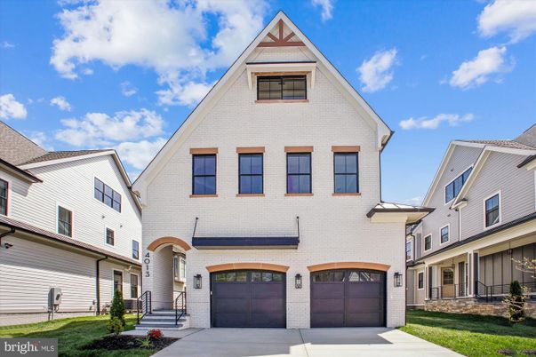 Attached, Exterior, Facade, Brick Facade, Rowhouse