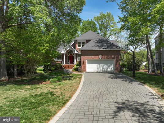 Attached, Exterior, Facade, Brick Facade, Cape Cod