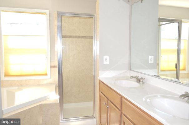 Bathroom, Dual Sink Vanities, Glass Shower, Interior
