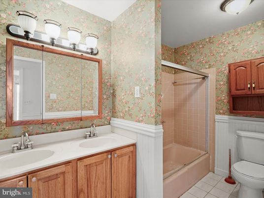 Bathroom, Dual Sink Vanities, Glass Shower, Interior