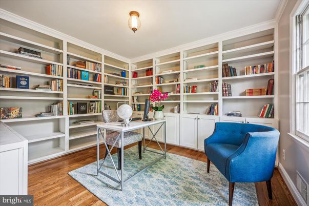 Home Office, Interior, Wood Texture Flooring