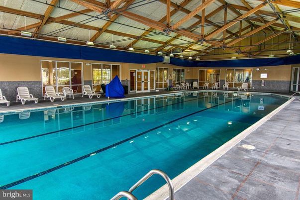 Interior, Pool, Wooden Beams