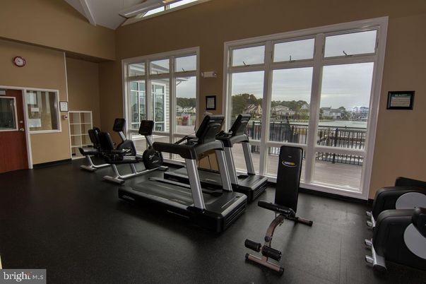 Fitness Equipment, Gym, Interior