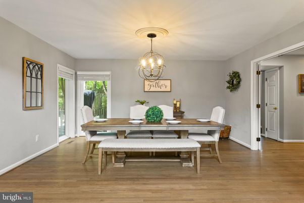 Dining room, Interior, Wood Texture Flooring