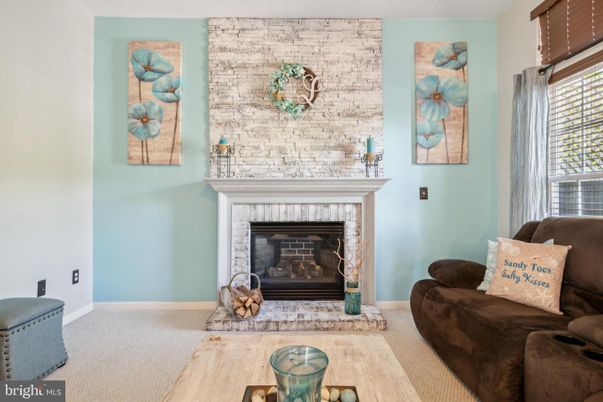 Fireplace, Interior, Wood Texture Flooring