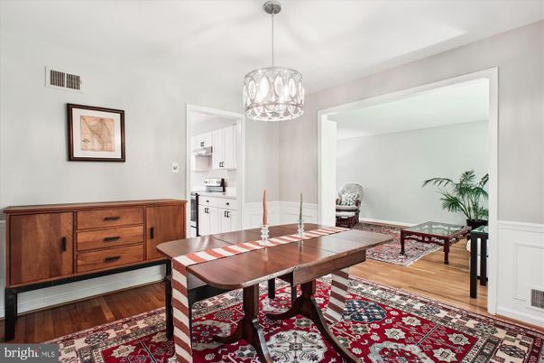 Chandelier, Dining room, Interior, Kitchen, Pendant Lights, Wood Texture Flooring